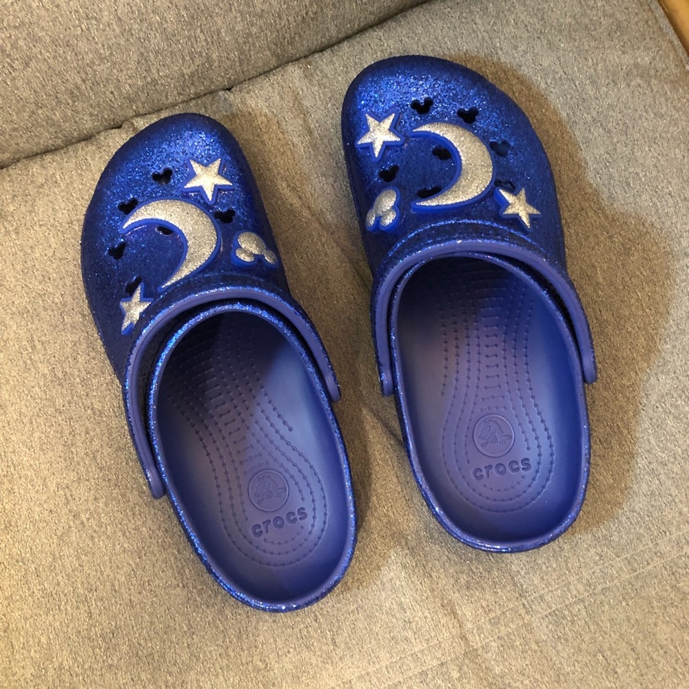 Disney Parks Sorcerer Mickey Blue Crocs Size 10